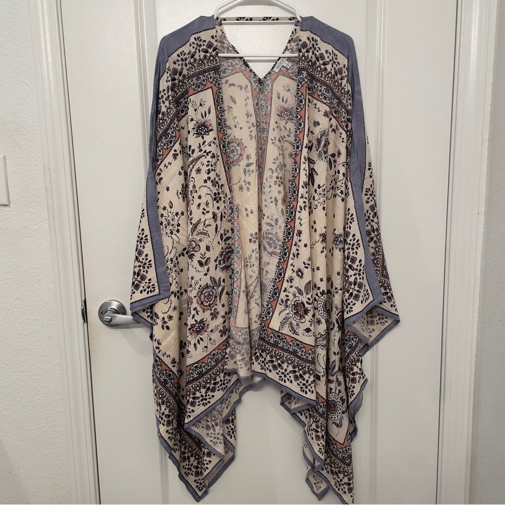 Paisley Floral Bohemian Kimono